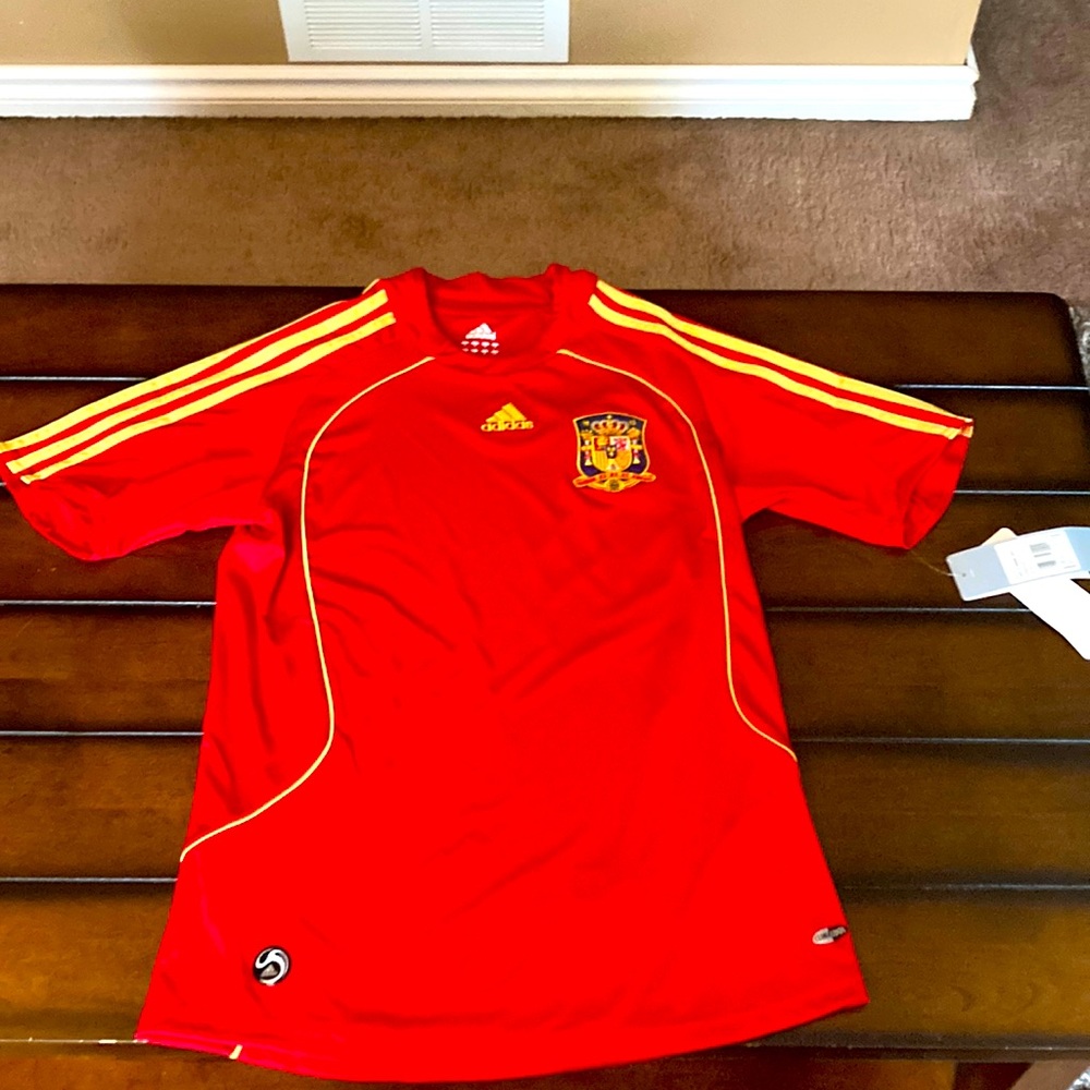 2008-2009 - Vintage Spain Home Soccer Jersey - Euro 2008 Winners